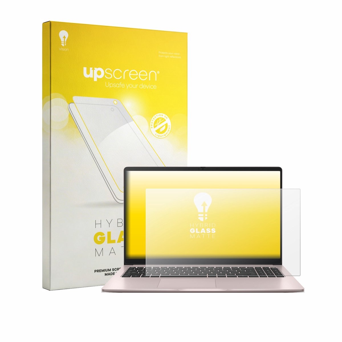 upscreen - Screenprotector voor ASUS Chromebook CX15 - Folie Beschermfolie Beschermglas matte