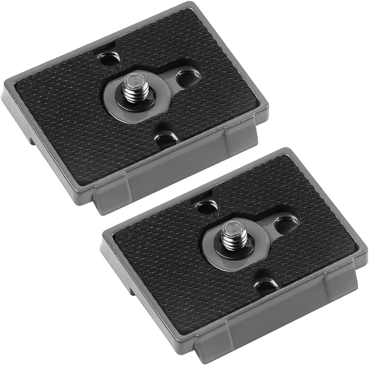 Quick Release Plate 1/4" Schroefdraad - Aluminium Legering - Antislip Rubber Pads - Verhoogt Stabiliteit - ShopVlot