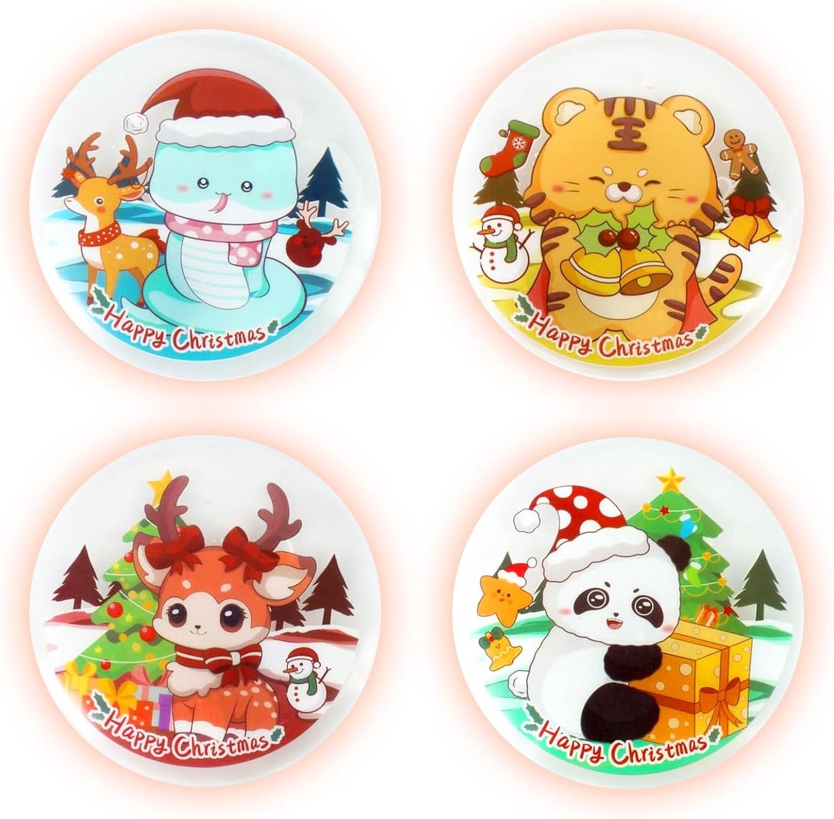 Handwarmer herbruikbaar - kerstdesigns - voor kinderen en volwassenen - verwarmt je handen in de winter - ShopVlot