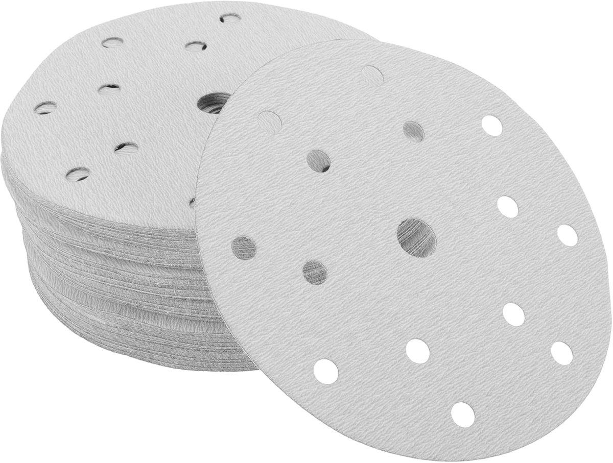 Schuurvellen 5,91" 15 Gaten 400 Korrel - Aluminiumoxide - Hoge slijtvastheid - Ideaal voor hout en metaal - ShopVlot