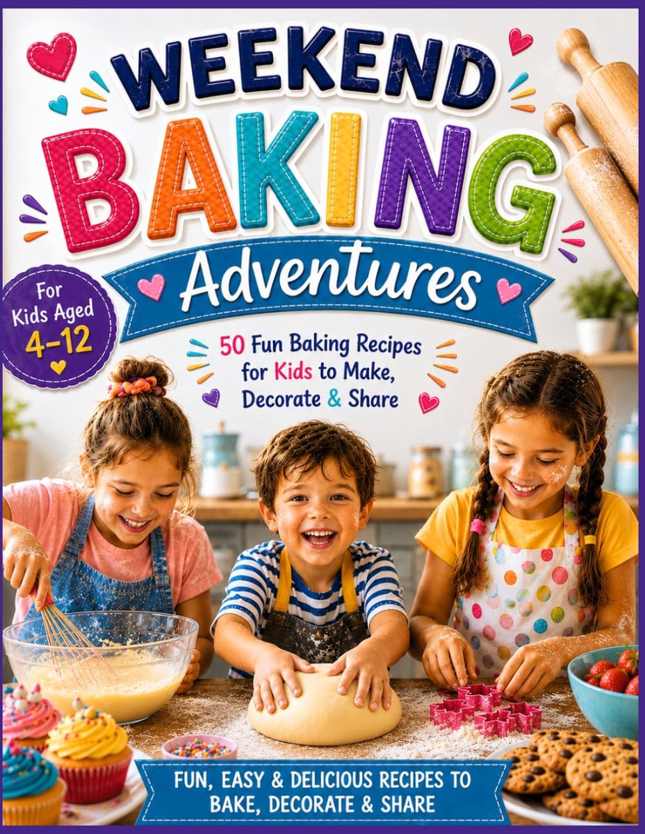Bakken voor Kinderen - 50 Leuke Recepten - Stap-voor-Stap Cookies, Cupcakes, Muffins en Meer - Ontdek Bakplezier! - ShopVlot