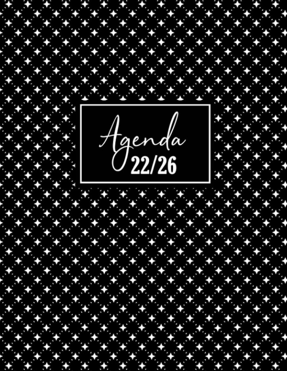 SnelShoppen - Agenda 2022-2026 | Journalier 5 jaren | Planificateur 1 maand op 2 pagina's | Ideaal voor Organisatie en Planning | Elegante Brochure |