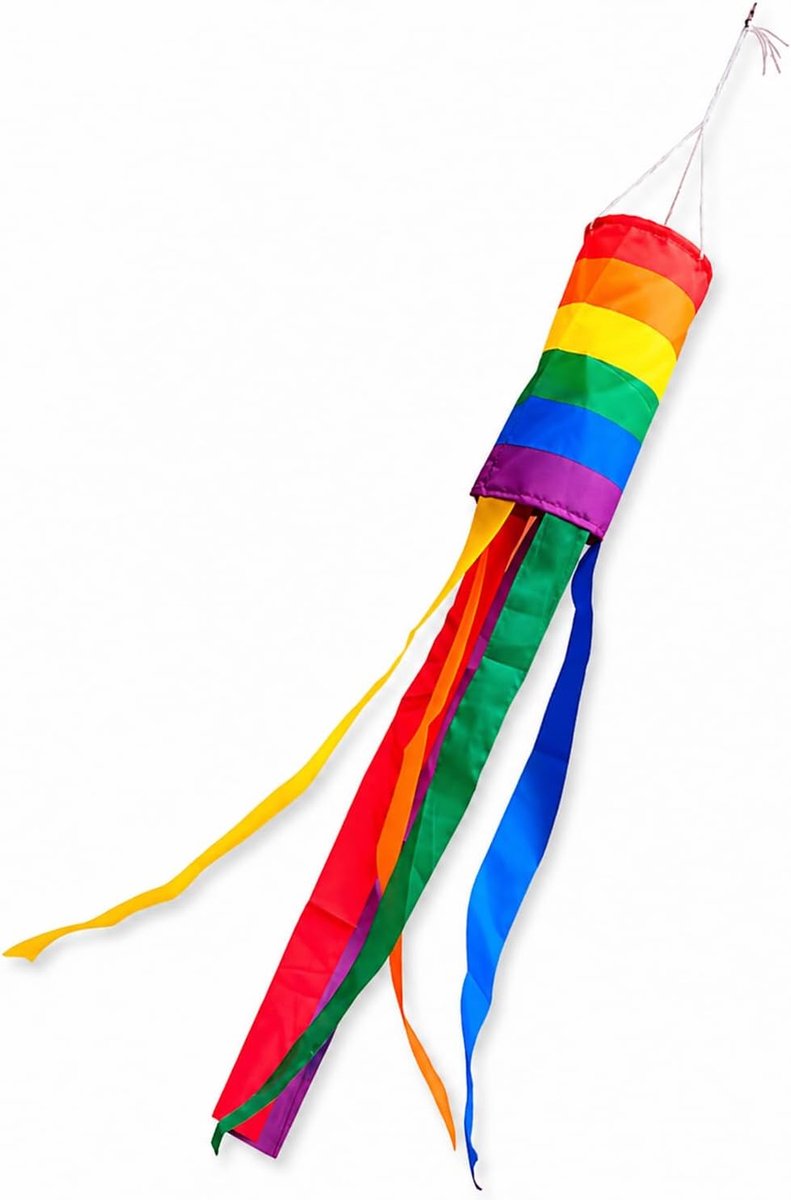 Windsock 88 x 13 cm - Polyester - Wind- en regenbestendig - Perfecte tuinversiering - ShopVlot