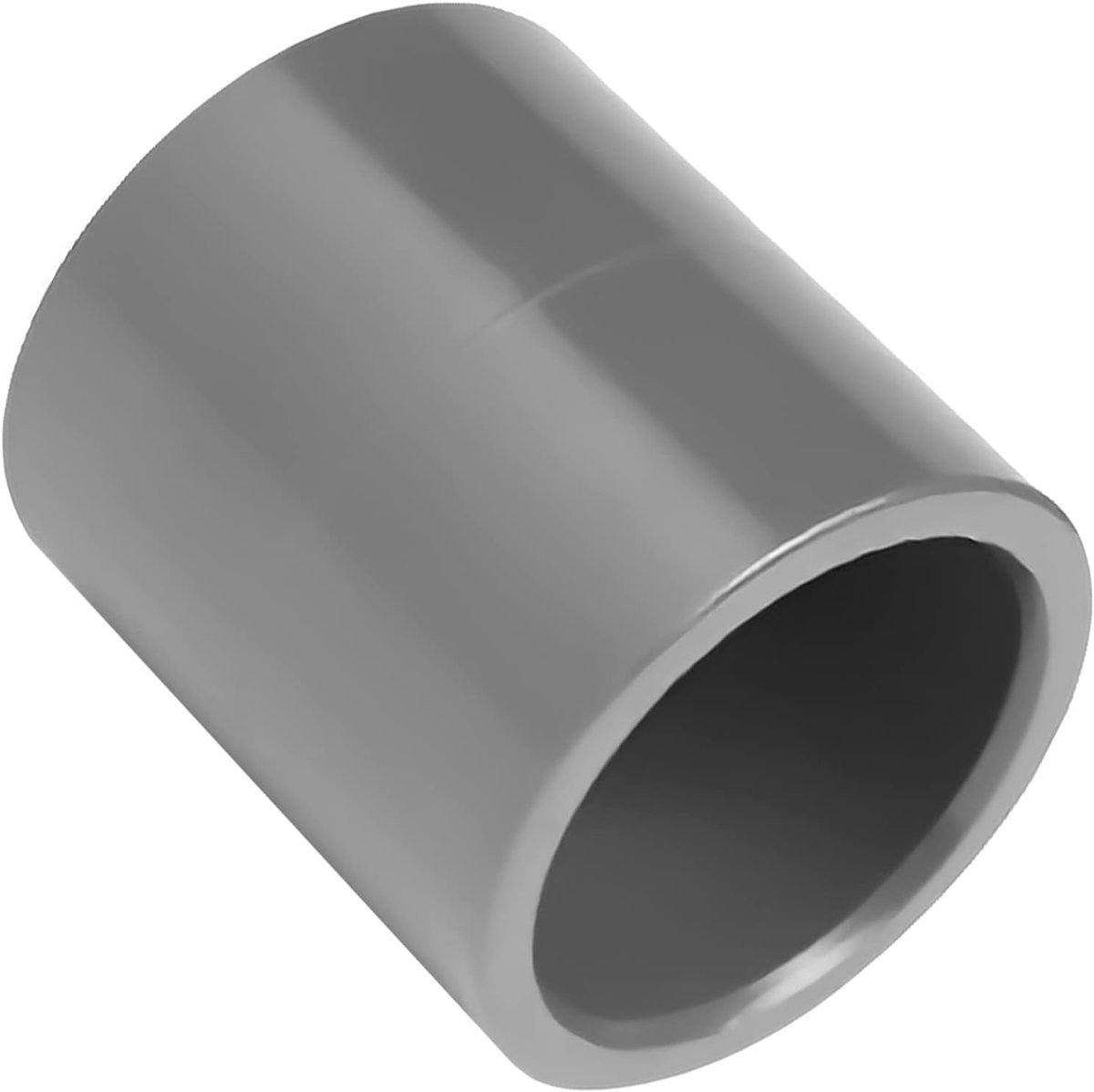PVC-U cuff, Ø 40 mm - voor het lijmen van twee buizen - duurzaam materiaal - ideaal voor waterleidingen - ShopVlot