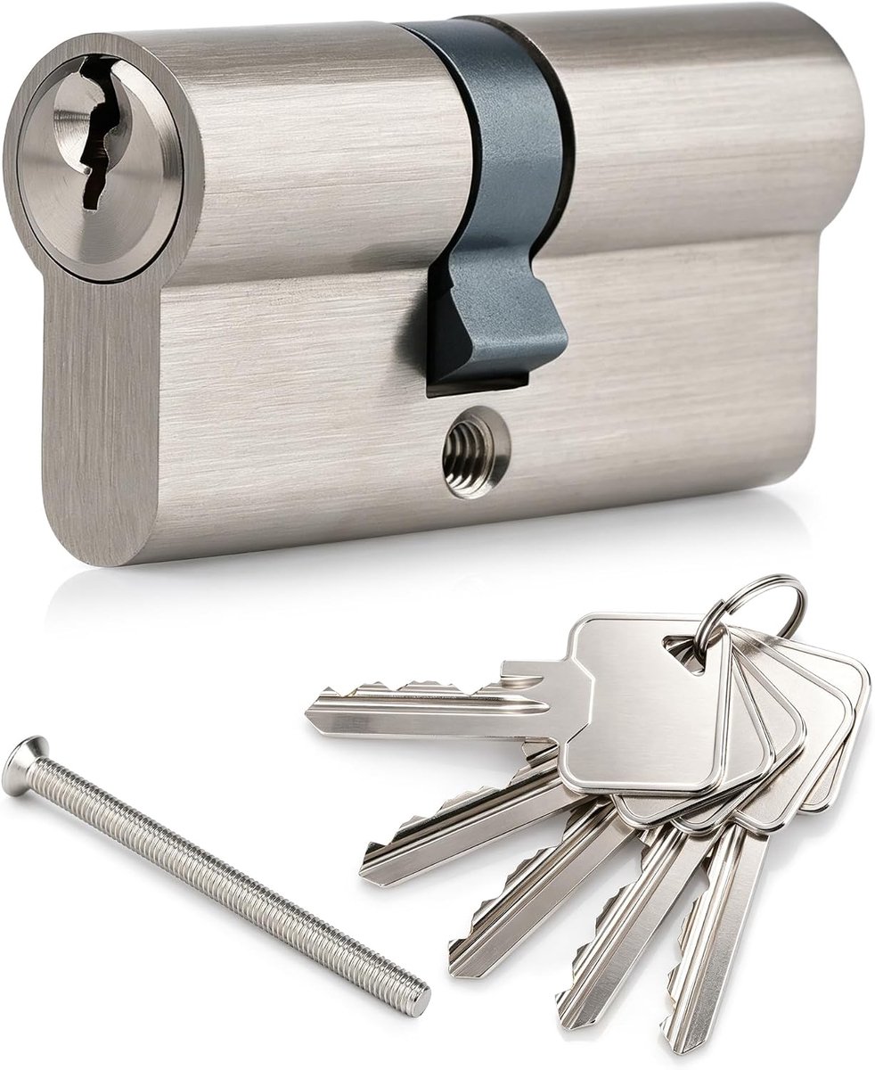Cilinderslot 30/30 - Euro profielcilinder - Messing anti-bump - Verhoogt uw veiligheid - ShopVlot