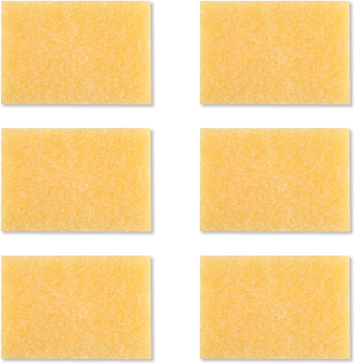 Rubber cement gum erasers 6 stuks - voor papier en plastic - verwijdert lijmresten - ideaal voor knutselen - ShopVlot