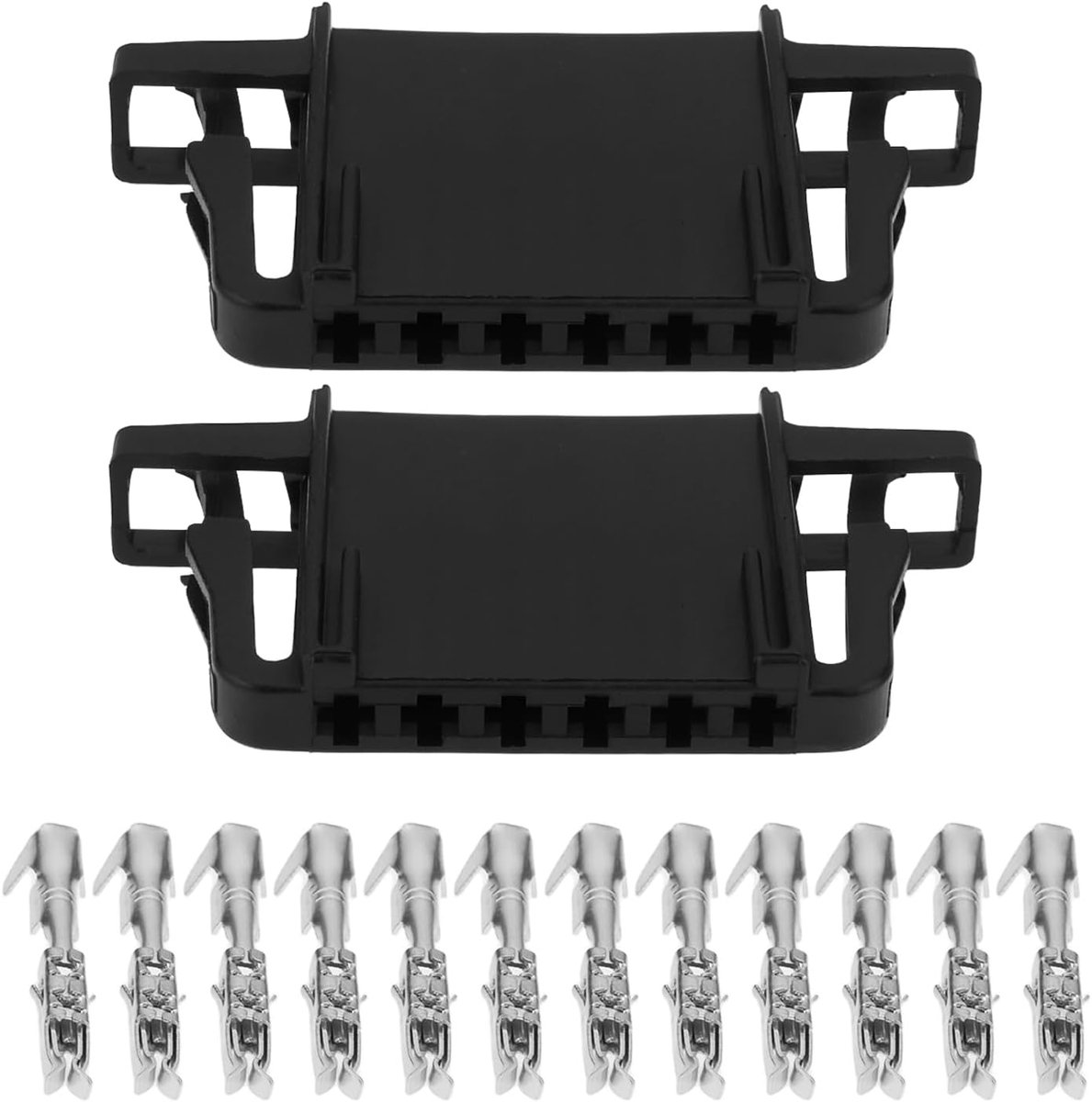 Stekker reparatiekit 6Pin - 2 Stuks - Compatibel met Volkswagen, Audi, Skoda - Voor eenvoudig herstellen van circuits - ShopVlot