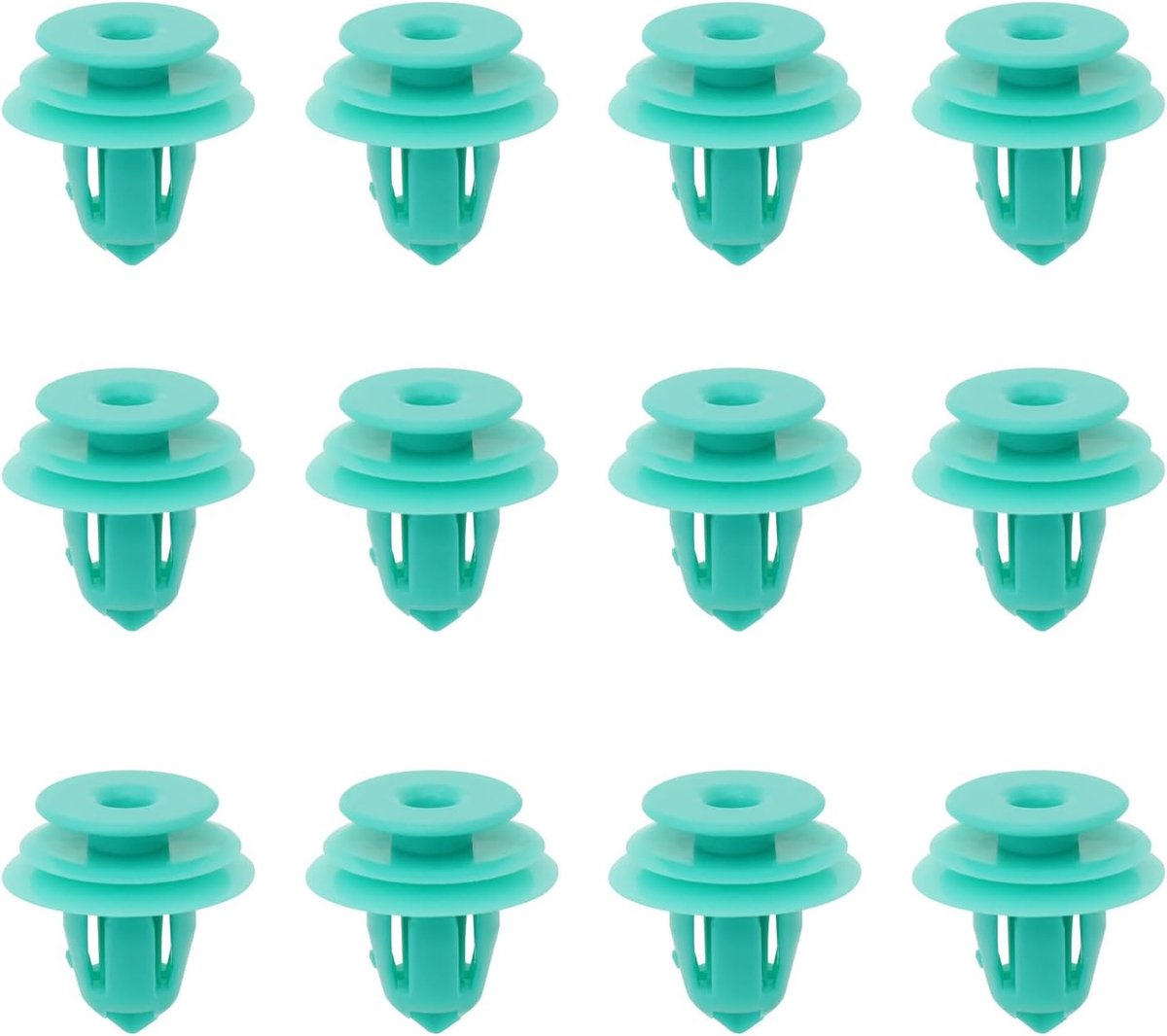 Decoratieve clip deurpaneel - 30 stuks - Groen - Bescherming en bevestiging voor Honda - ShopVlot