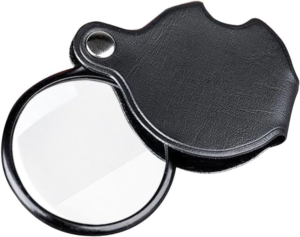 10-voudige vergrootglas, vergrootglas, zakvergrootglas, leesvergrootglas, vergrootglas, leesvergrootglas, leesloep voor inspectie, werk, sieraden, munten, hobby's, postzegels