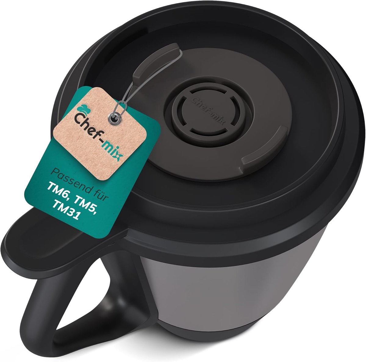 Spatbescherming Thermomix TM5 TM6 TM31 - silicone zeef - voorkomt morsen - veilig koken - SnelShoppen