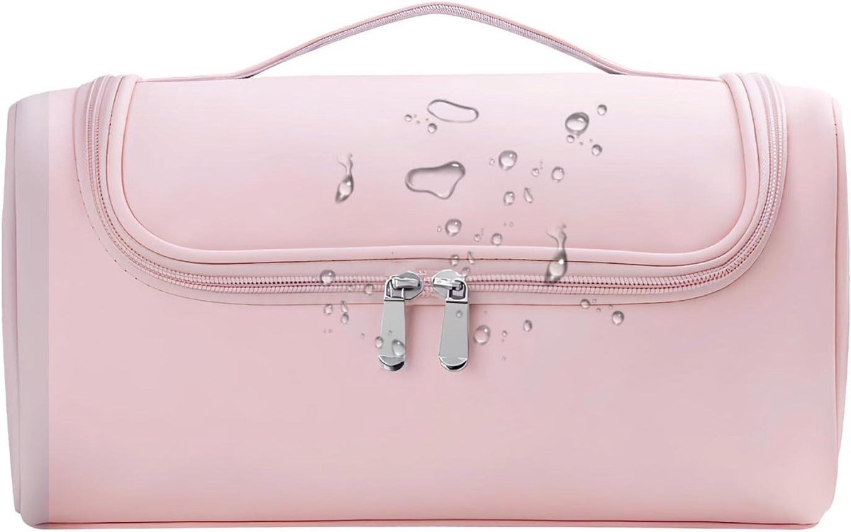Gereedschapskoffer Haarstyling - Organizer Tas - Haarstyling Organiseren - Hittebestendig Interieur - 35 x 18 x 10 cm - Roze