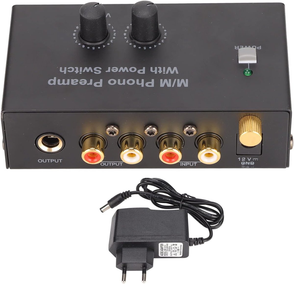 Phono Preamp - Mini Elektronische Versterker - Laag Geluid - Verbindt draaitafels met moderne apparatuur - SnelShoppen