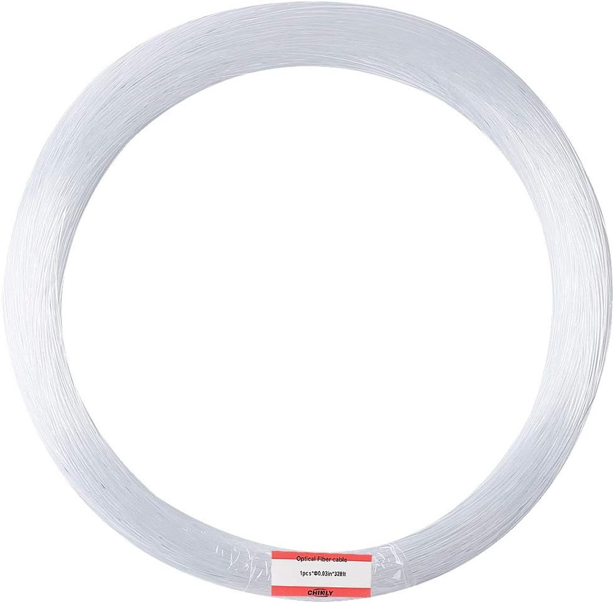 LWL kabel 0.75mm - PMMA kunststof - 100m rol - ideaal voor sterrenhemel plafonds - SnelShoppen
