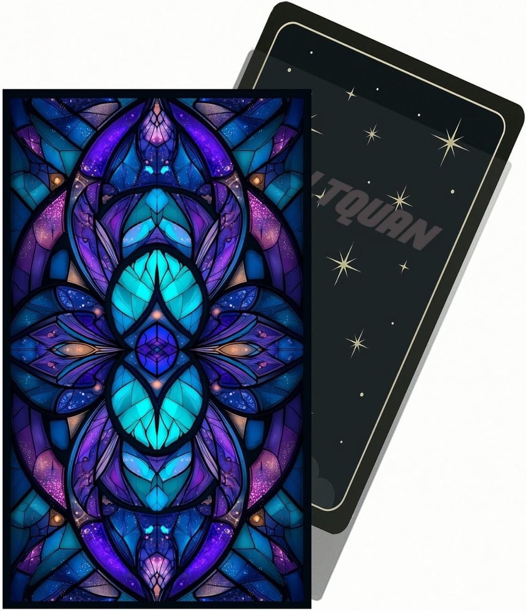 Tarot Kaarthoezen 100CT - Matte Afwerking - Artwork Print - Bescherming voor Tarotkaarten - ShopVlot