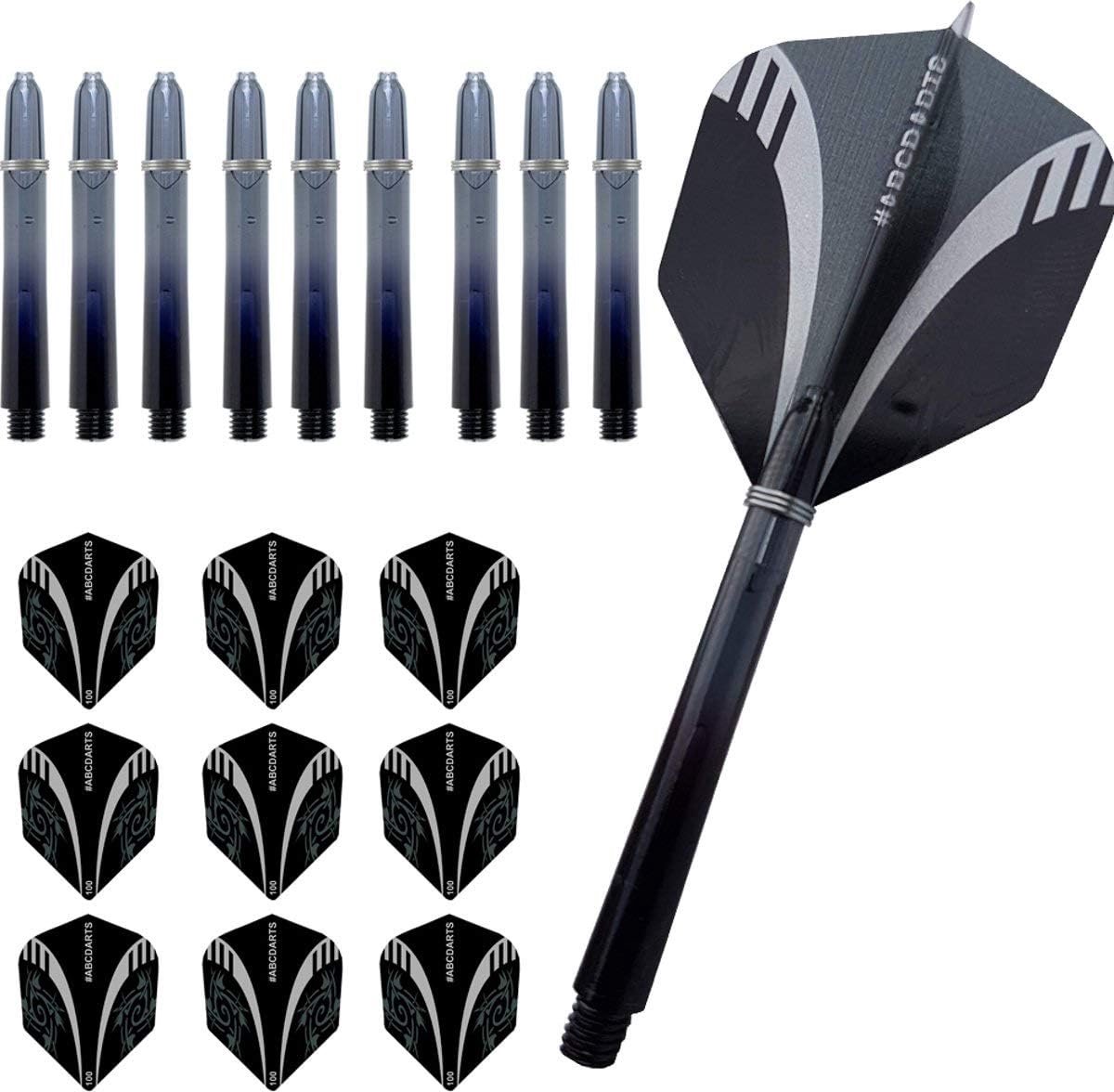 Darts unisex volwassenen - zwart - extra sterk - maximale controle - ShopVlot
