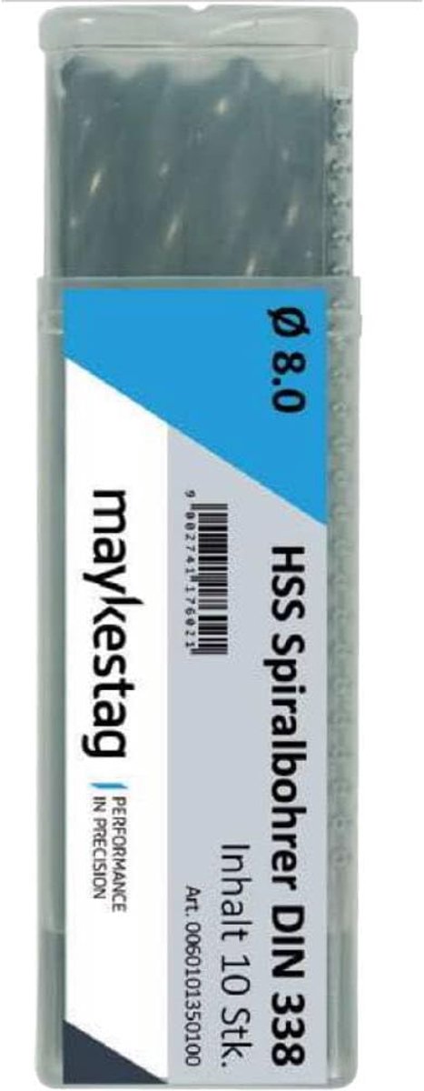 HSS spiraalboor 7,25mm - DIN 338 - 10 stuks - Voor precisiewerkzaamheden - ShopVlot