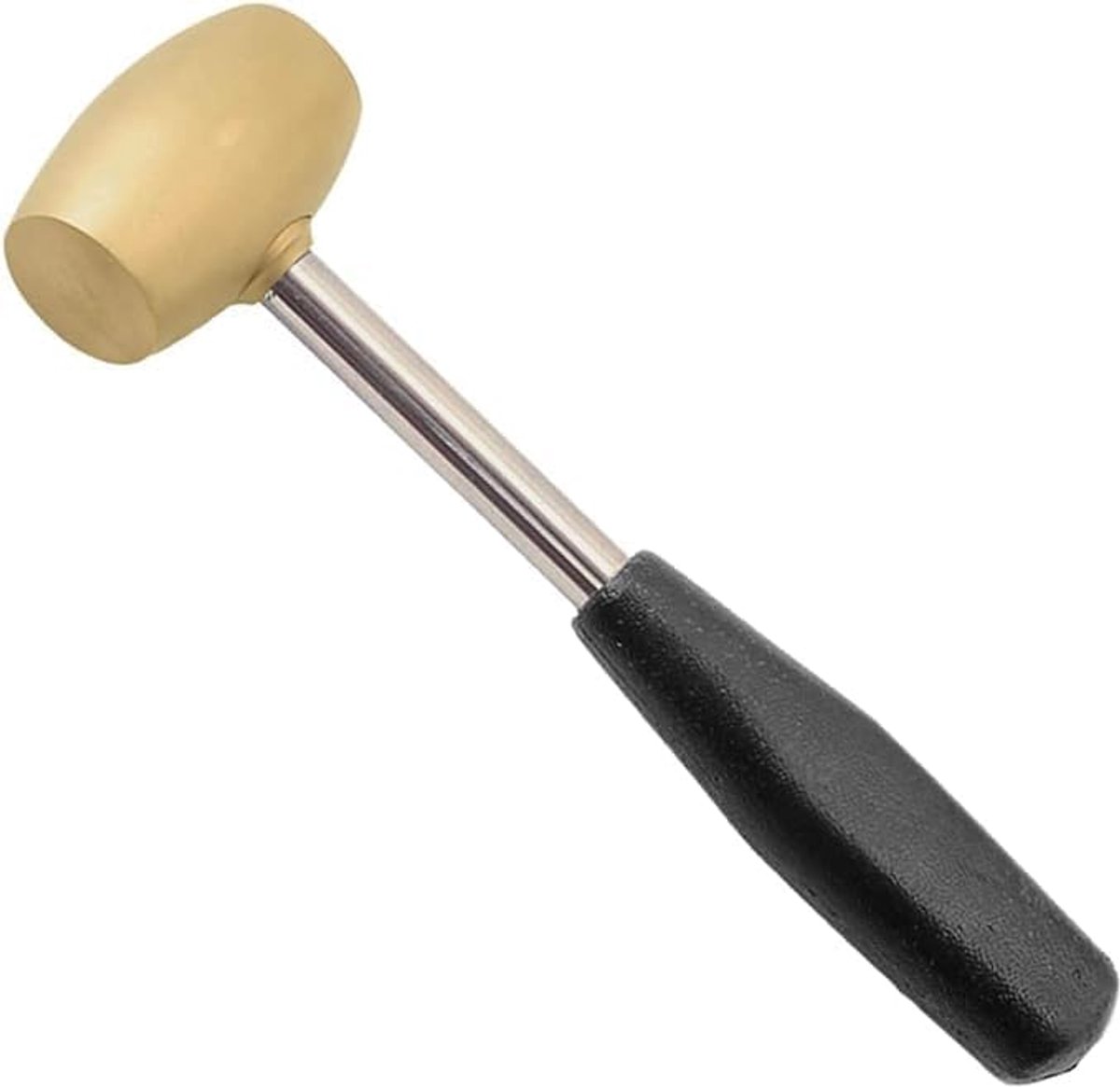 Messing hamer 2 lbs - DIY ambachtshamer - ideaal voor dappen en stampen - krachtige en comfortabele grip - ShopVlot