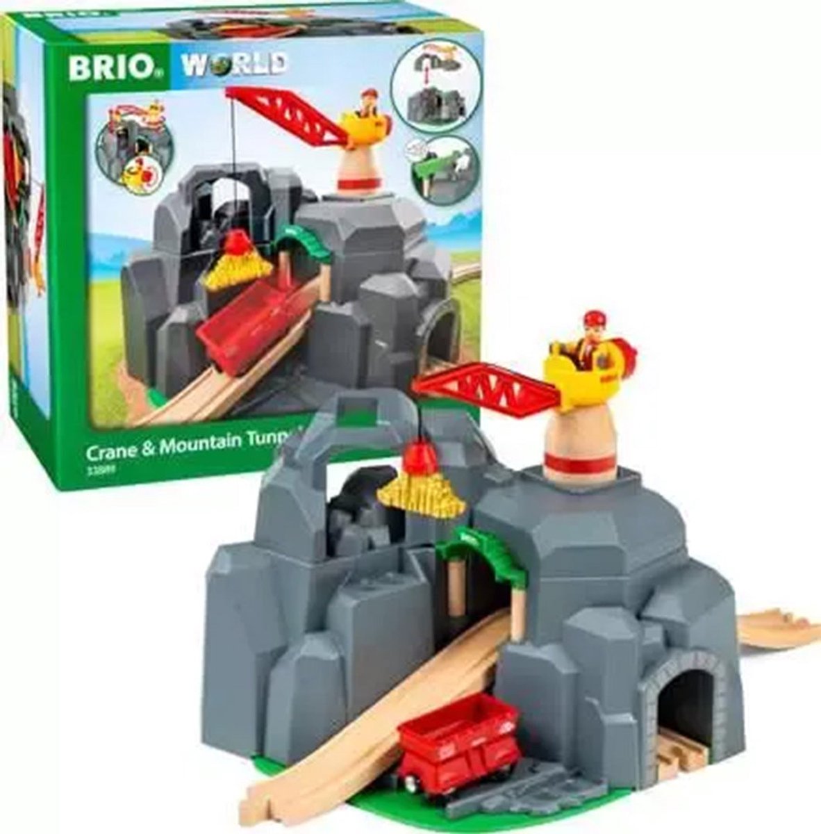 BRIO Kraan en bergtunnel - 33889 — afbeelding 11