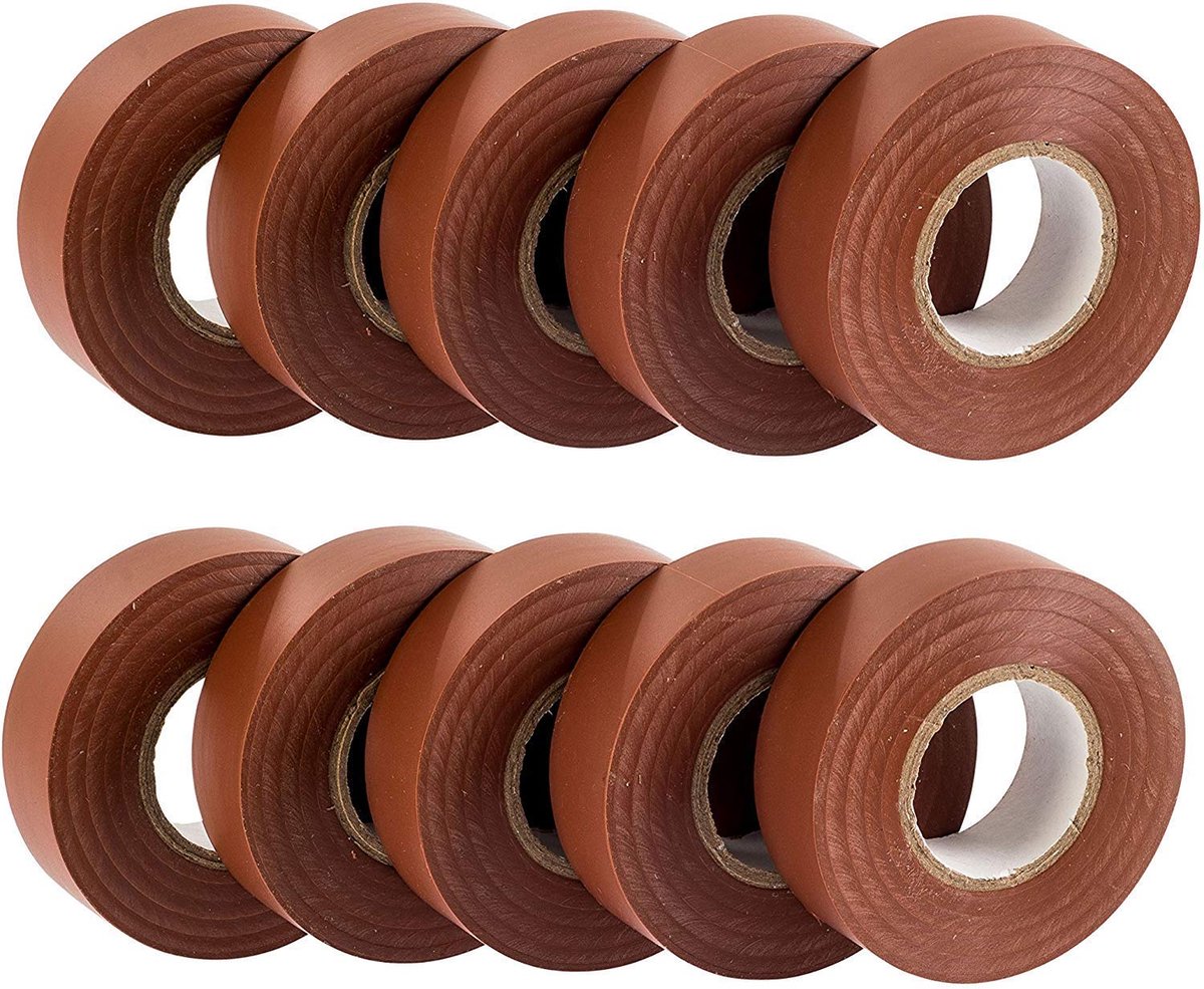 Isolatietape 19mm x 20m - PVC - Vocht- en UV-bestendig - Ideaal voor isoleren en repareren - ShopVlot