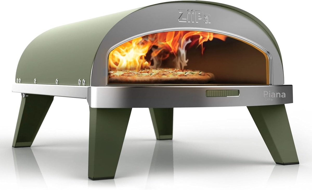Pizza oven - Eucalyptus gas - Snelle opwarming - Perfecte pizza's in 90 seconden - ShopVlot