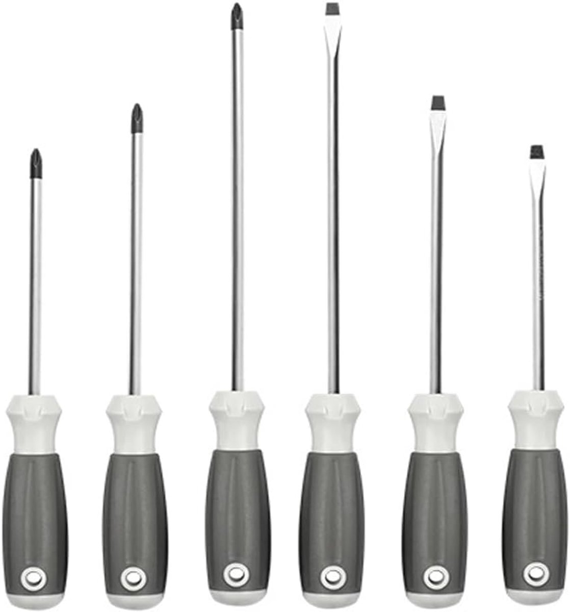 Schroevendraaierset 6-delig - Ergonomisch handvat - Magnetische punten - Ideaal voor reparaties - SnelShoppen