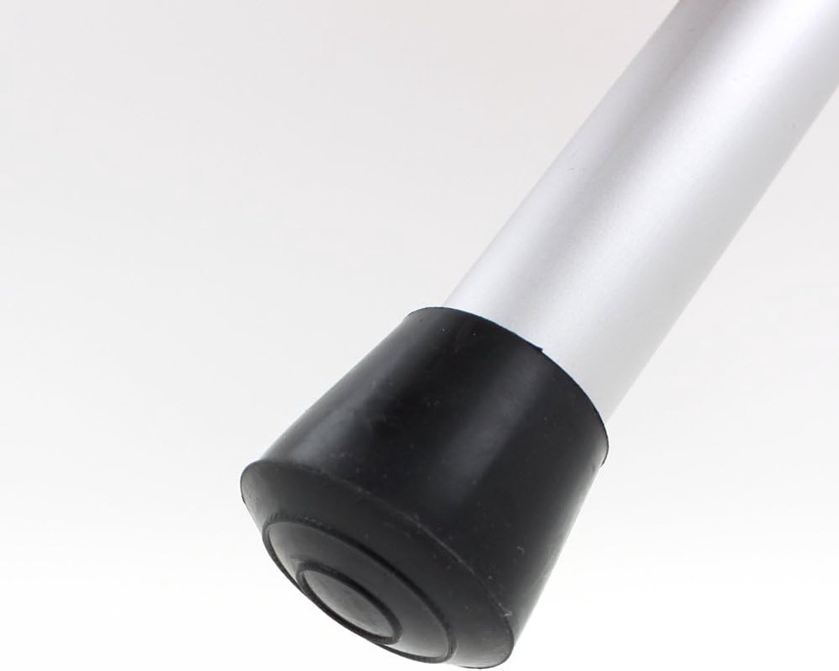 SnelShoppen - Rubber beschermcaps voor meubels - 20mm - Zwart - Antislip voor tafel- en stoelpoten - 4 stuks - Universeel gebruik - Ideaal voor thuis,