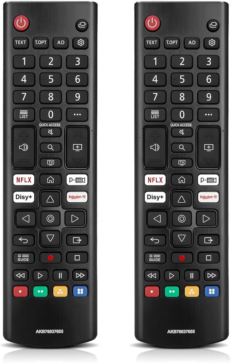 Universele afstandsbediening voor LG Smart TV - Vervangingsremote - Compatibel met OLED, NanoCell, UHD, QNED - SnelShoppen