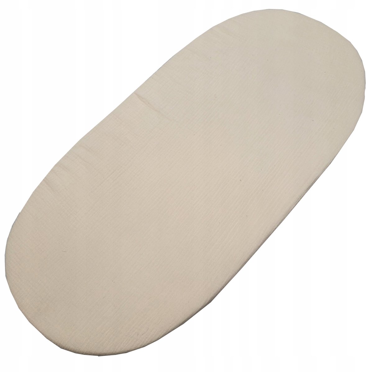 Merkloos Muslin Hoeslaken met Elastiek voor Kinderwagen/Wieg 75x35 cm