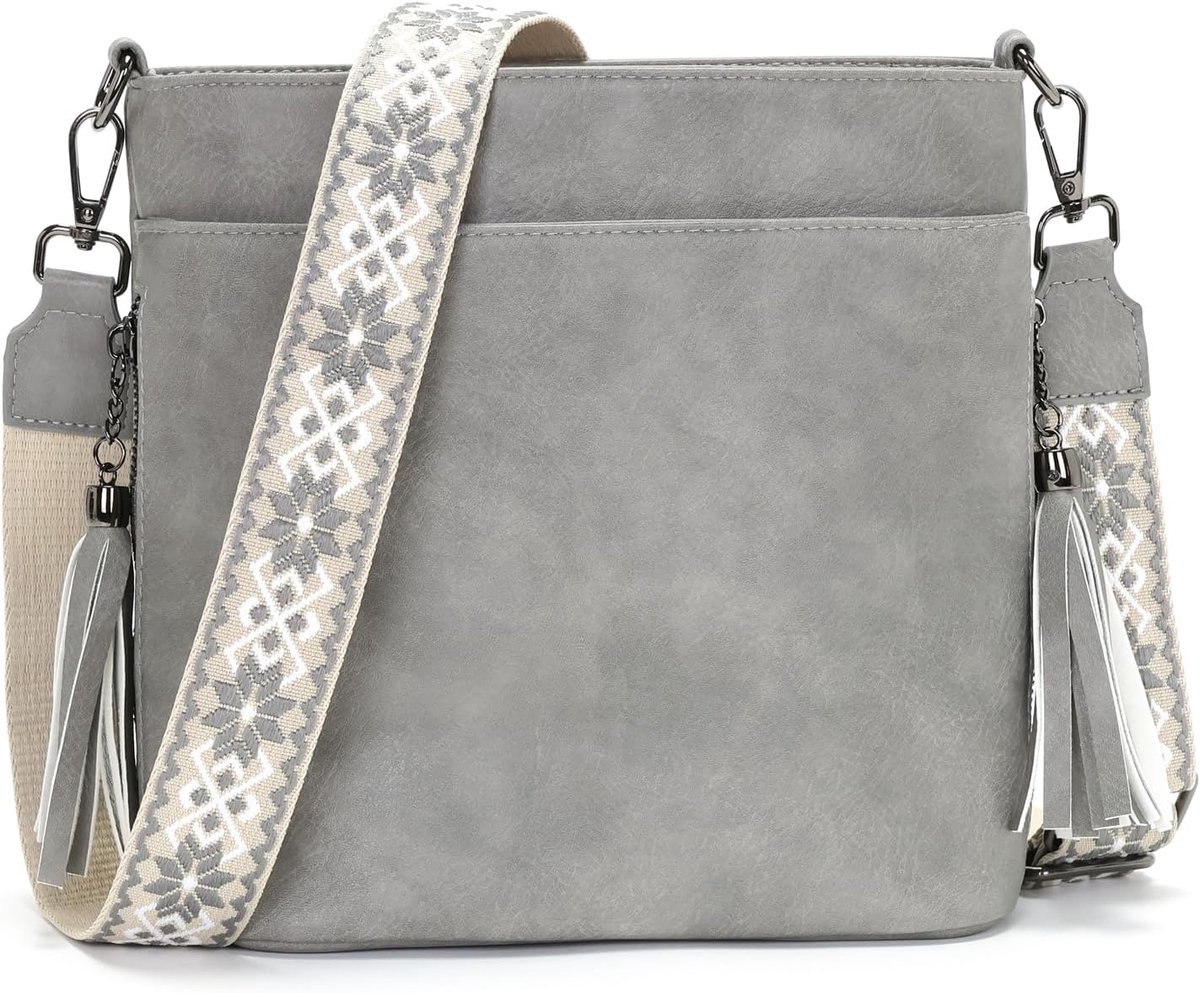 Women's shoulder bag, medium size, black, crossbody bag, women's bag, leather handbag, black women's bag - ShopVlot