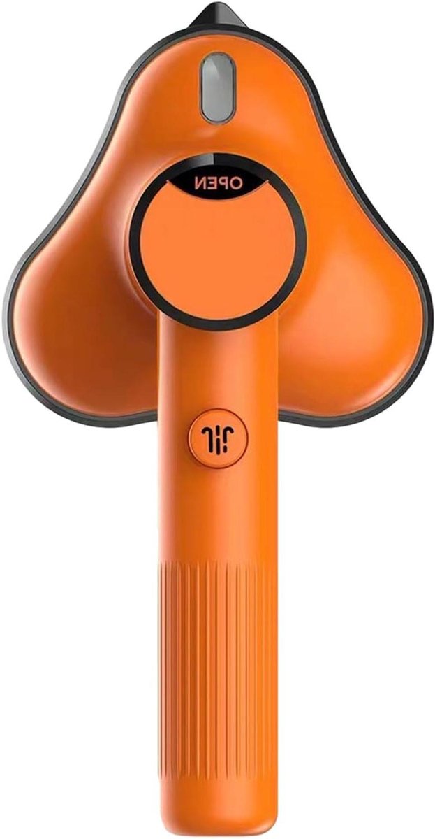 Strijkijzer Kleding - Kledingstomer Portable - Kreukels Verwijderen - Snel Opwarmend - 2 cm - Oranje