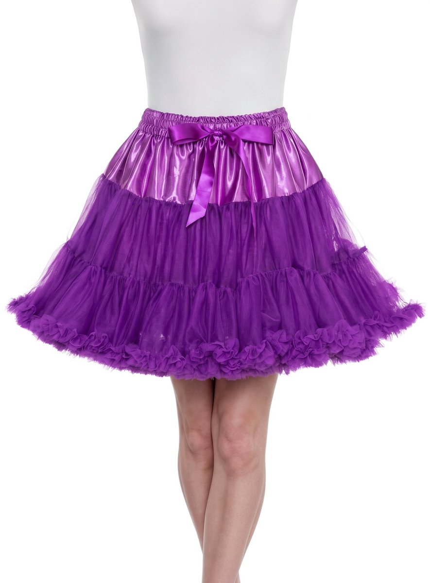 Ruches tutu paars