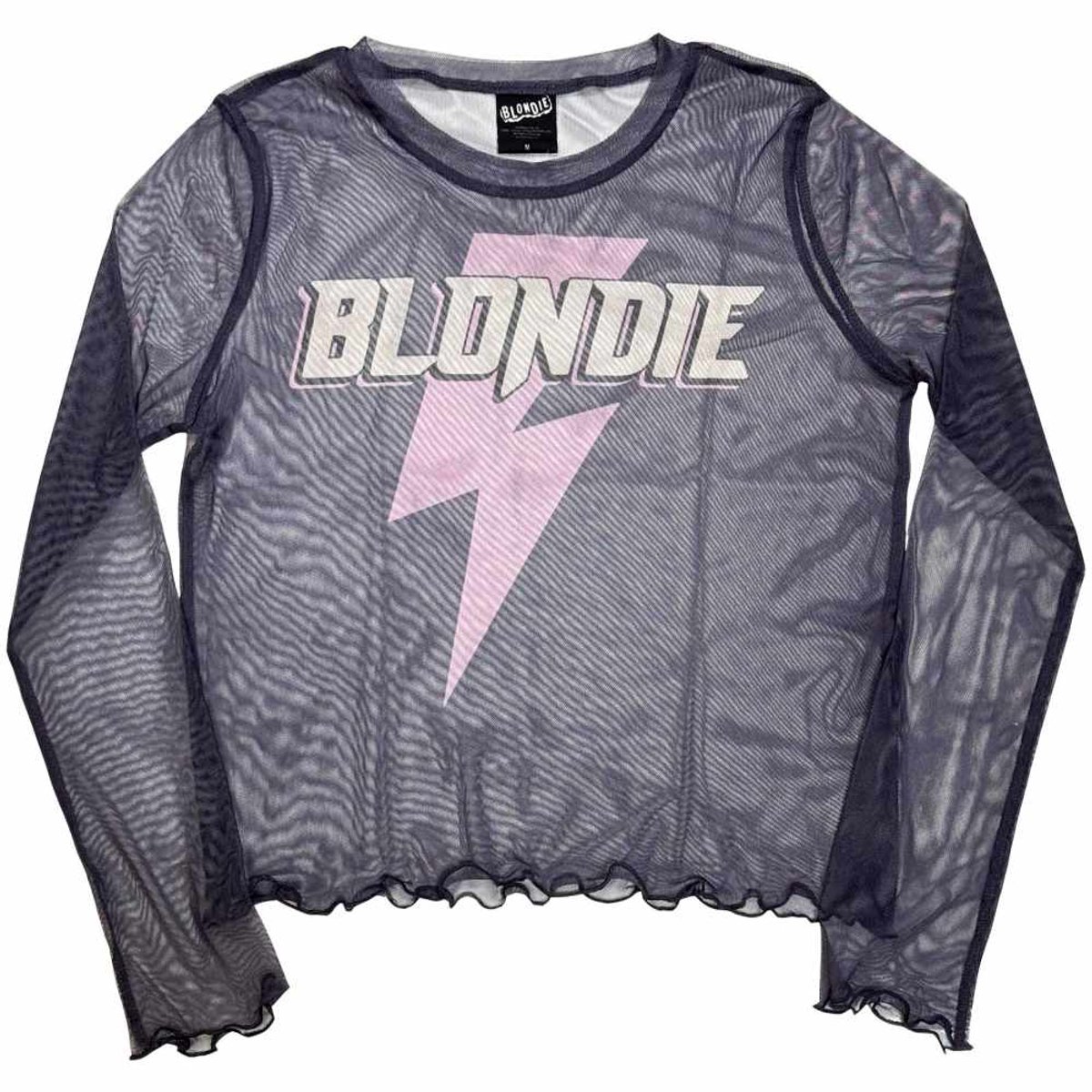 Blondie - Lightning Strike Crop top - XS - Paars