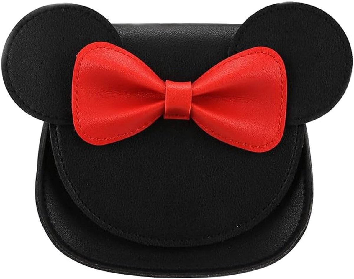 Crossbody portemonnee met muis oor - PU schoudertas - compact en trendy - ideaal voor dagelijks gebruik - SnelShoppen