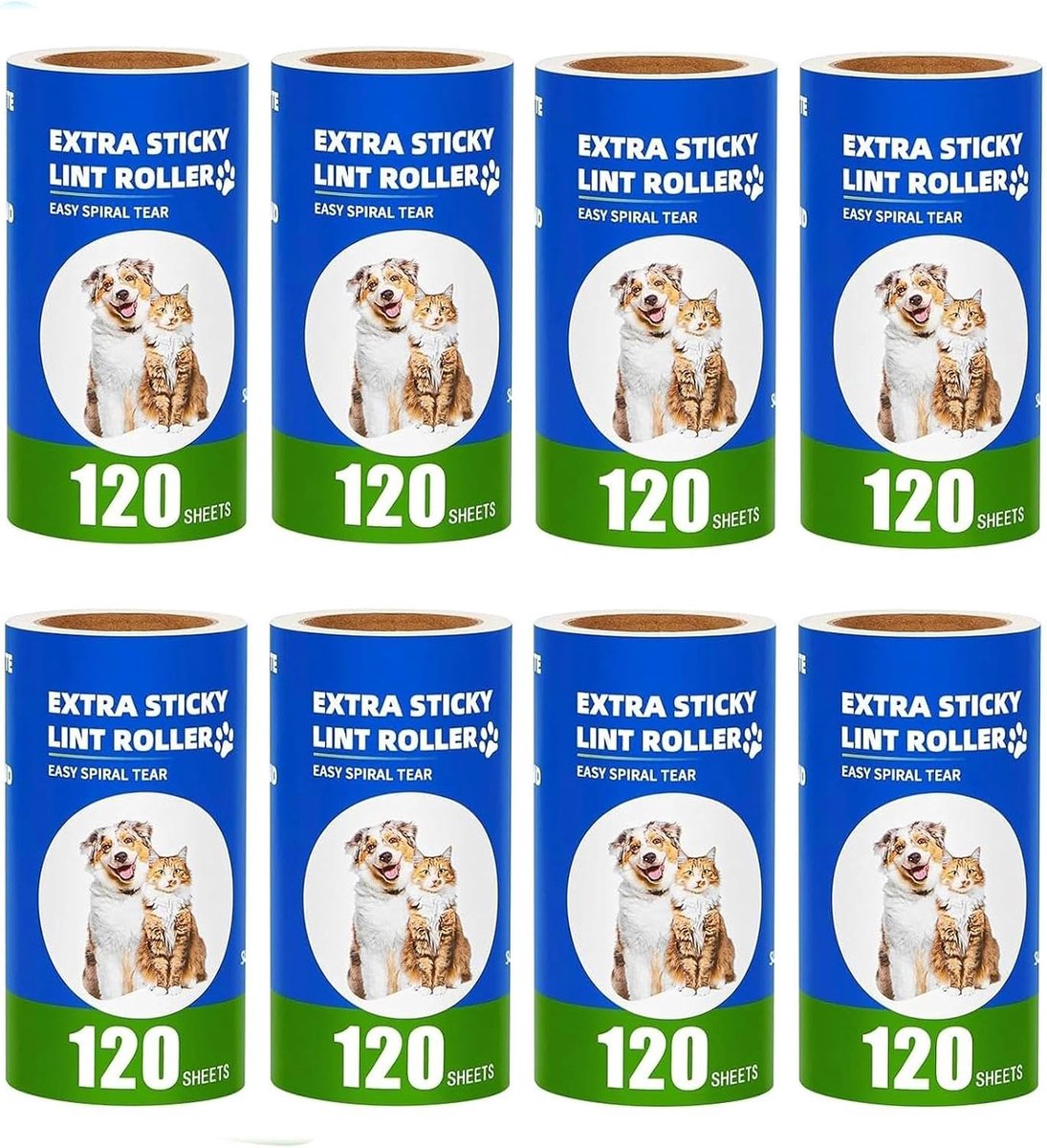 Plakroller 960 Vel - Extra Sterk - 10 cm Breed - Ideaal voor Dierenharen - SnelShoppen