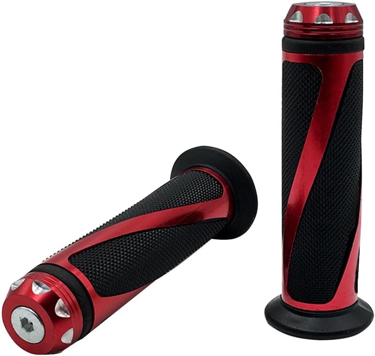 Fietshandvatten 22 mm - rubber gel - anti-slip - comfortabele grip - SnelShoppen