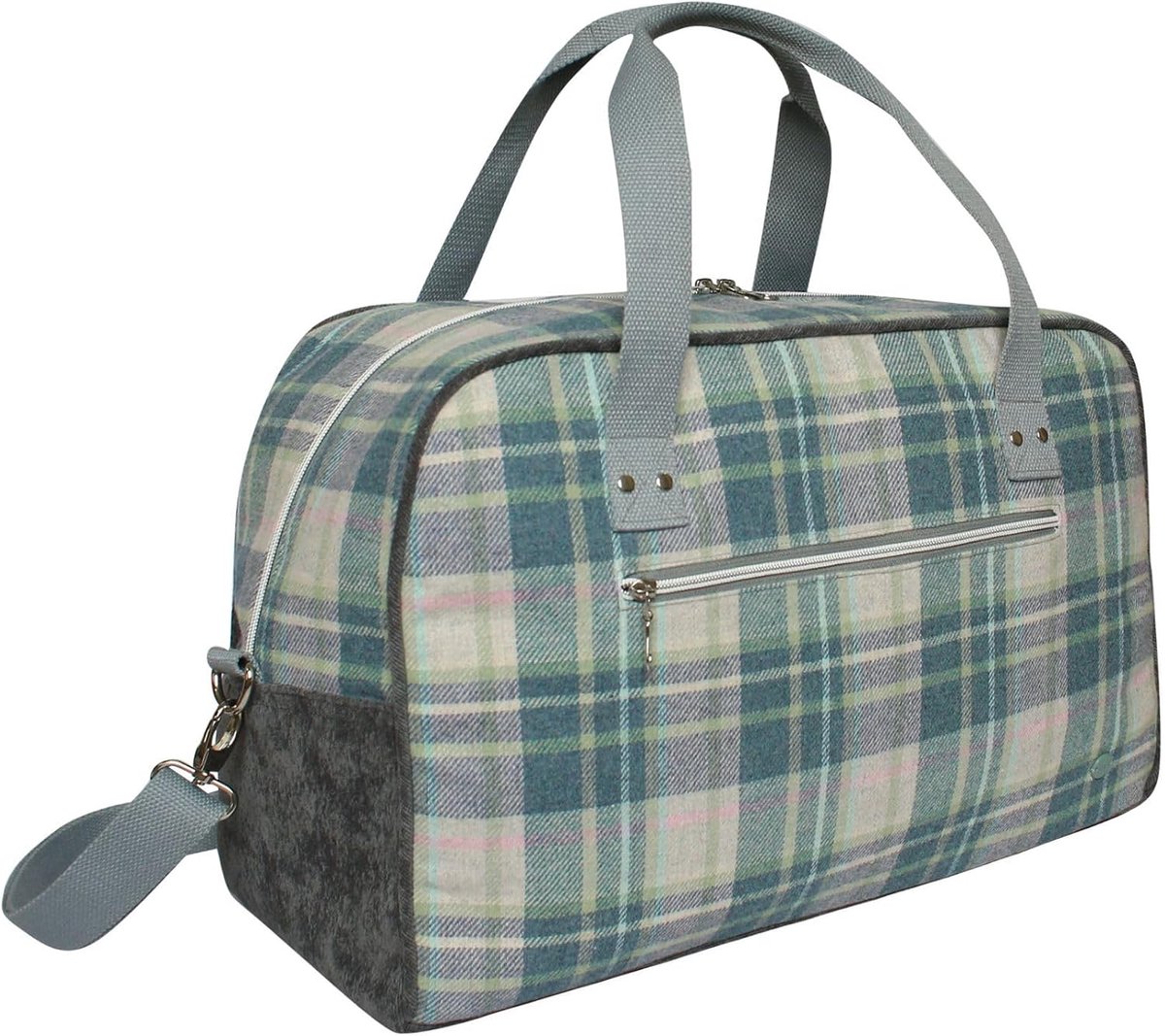 Weekendtas groot - tartan - verstelbare schouderband - perfecte reisgenoot - ShopVlot