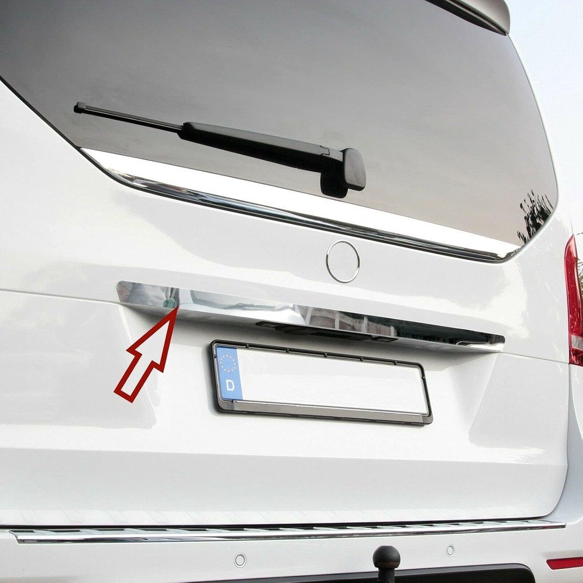 Bootstrip RVS - Geschikt voor Mercedes Vito en V-class W447 - Eenvoudige montage - Hoogwaardige afwerking - ShopVlot