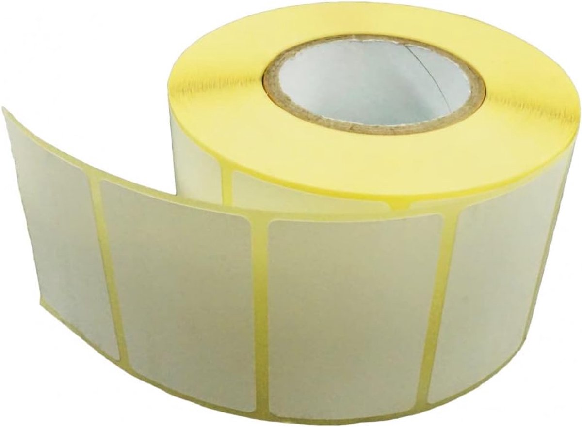 10 rollen thermische etiketten zelfklevend 50x30mm 1000 stuks etiketten huishoudetiketten diepvriesetiketten stickers om te beschrijven