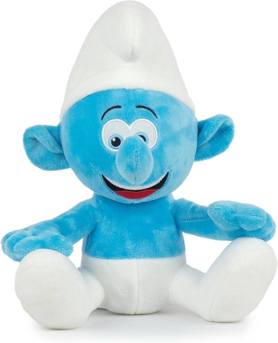 Smurfen Pluche - Klassiek, Smurfin, Papa, Filosofisch, Joker, Grumpy - 26 cm 16002615