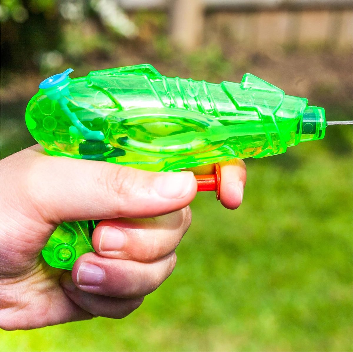 Waterpistolen, set van 8 cm, kleine set, spuitpistolen voor kinderen, met hoog bereik, waterspuitpistool