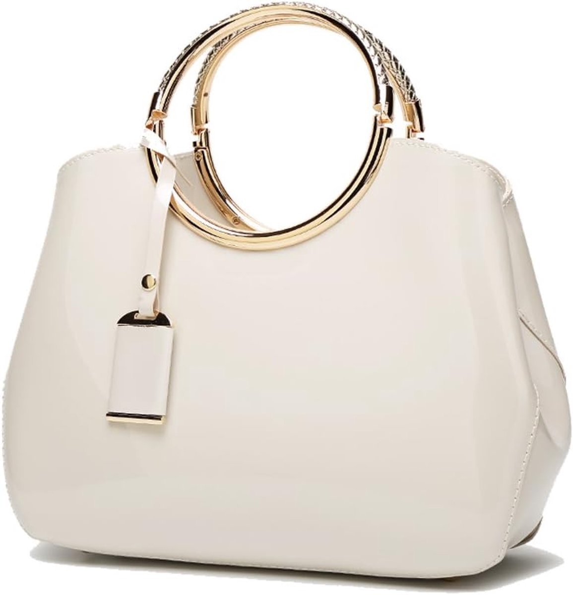 Clutch Banket Tas Handtas met Korte Hengsels met Schouderriem in PU-lakleer Schoudertas Crossbodytas Voor het bijwonen van een Feest of Bruiloft