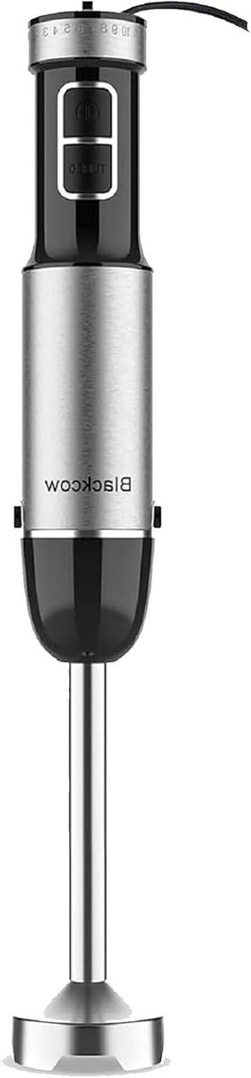 Staafmixer - Mixer Handmixer - Gladde Sauzen Maken - 4-Blads Titanium Staal - 800W - Zwart