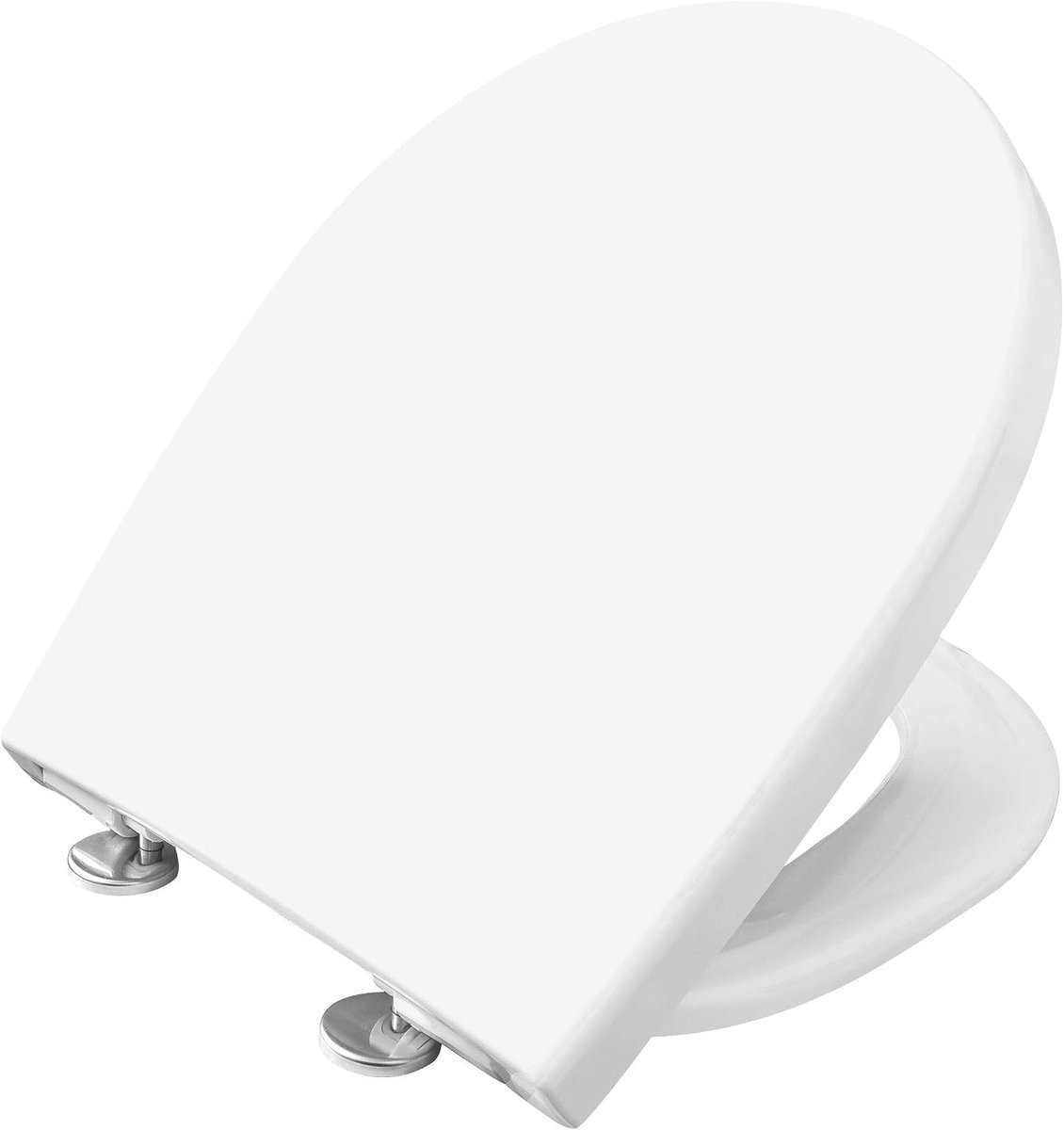 WC-bril "Premium 6" - Ergonomisch ontwerp - Gemakkelijk te onderhouden Duroplast - Quick Up & Clean functie - Softclosemechanisme - Comfortabele montage van boven/toiletbril / wc-deksel / KSPREMSC600