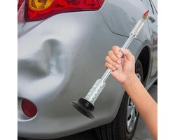 Uitdeukgereedschapset met uitdeukhamer, pneumatisch reparatiegereedschap voor deuken op carrosserie, 12 cm grote zuignap, lakvriendelijk, zonder boren en plamuurmassa voor auto's en