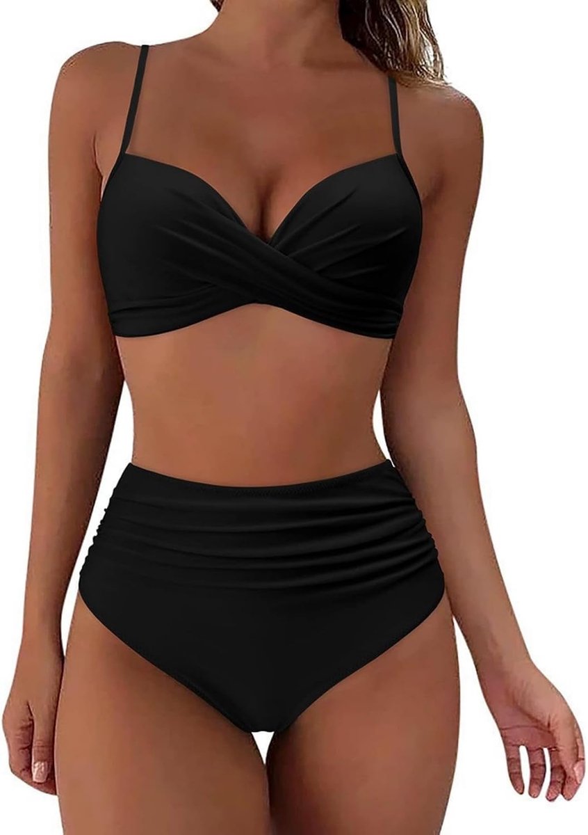 Leroy Damesbikiniset met Push-Up-Top, Tweedelig Zwempak