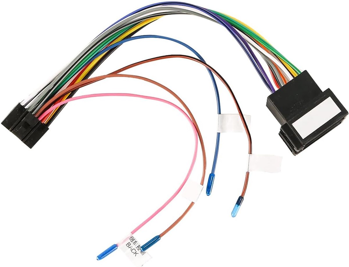 Wiring kabel adapter 16 pin - ISO aansluiting - compact ontwerp - eenvoudig te installeren - SnelShoppen