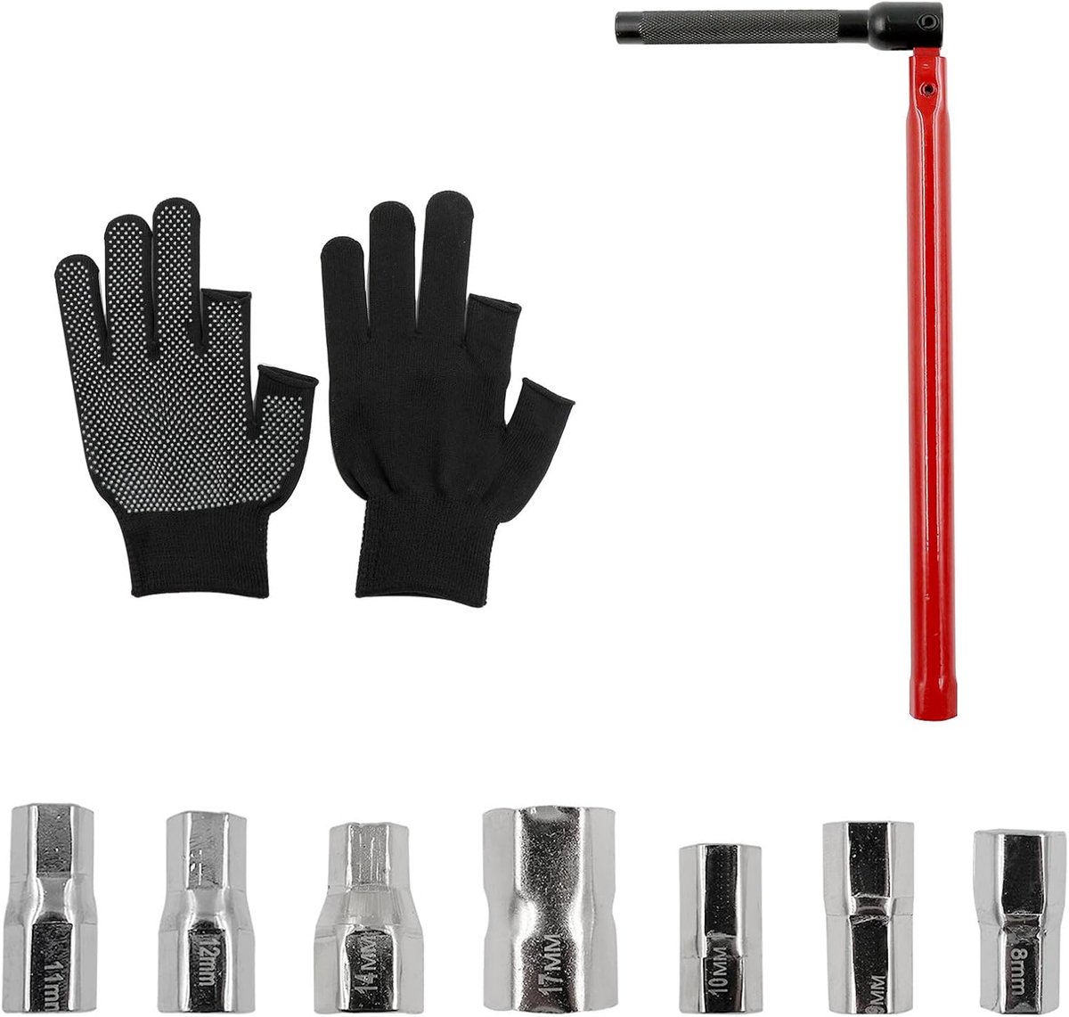 Boren Set van 10 Stukken Tap Gereedschap - Aluminium Legering - Roestvrij en Duurzaam - Voor Sanitair Installaties - SnelShoppen