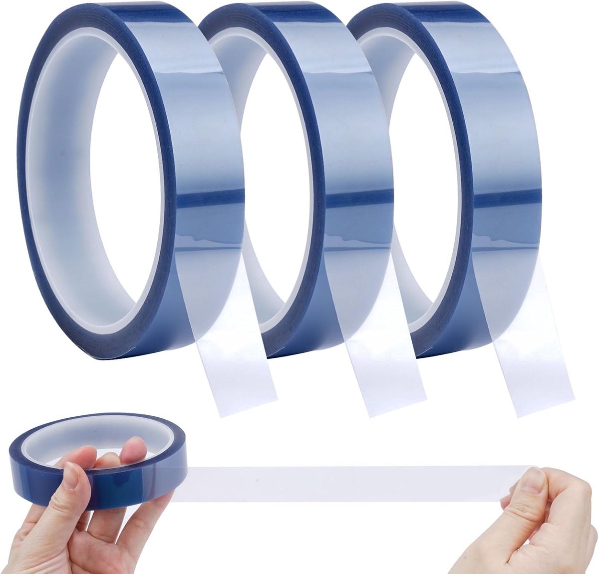 Hittebestendige plakband 20mm x 33m - polyimide tape - voor sublimatie en elektronische printplaten - Jinsion - SnelShoppen