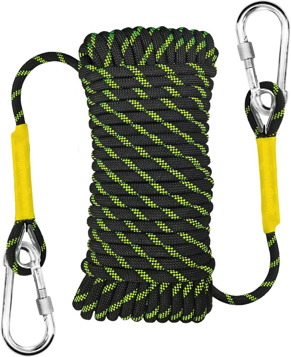 Klimtouw 10mm 20m - Nylon - UV-bestendig - Ideaal voor outdoor avonturen - ShopVlot