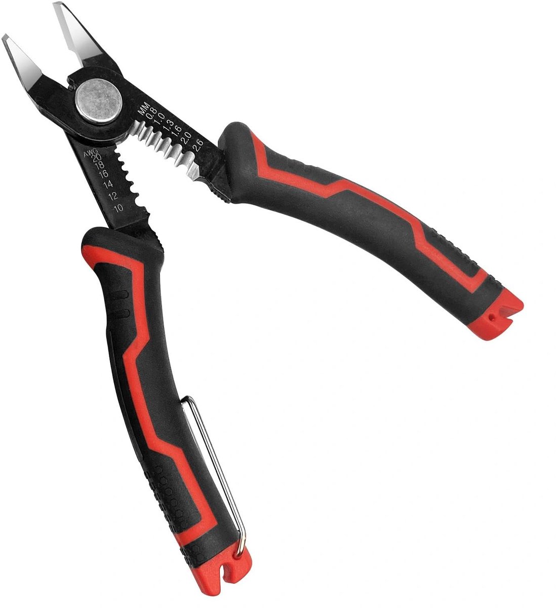 Striptang 2-in-1 - elektrische kabelstripper en krimptang - ergonomische handgrepen - ideaal voor elektriciens - ShopVlot